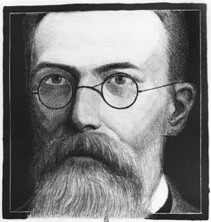 Portrait de Nikolaï Andreïevitch Rimski-Korsakov (1844-1908)